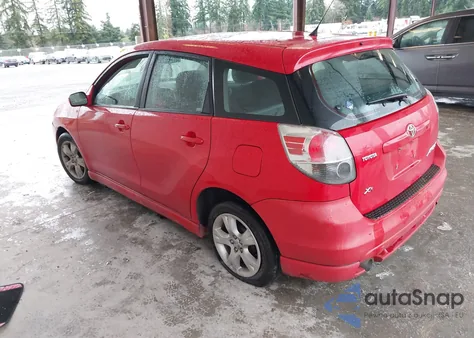 2007 Toyota Matrix Xr z USA, uszkodzony, nr VIN 2T1KR32E67C663601
